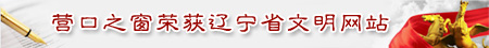 營(yíng)口之窗榮獲遼寧省文明網(wǎng)站