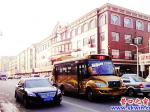 營(yíng)口25路公交車 更換異形客車