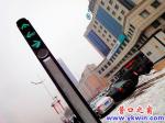 營(yíng)口市各小街道十字路口安裝紅綠燈