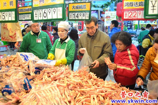 節(jié)日肉品市場(chǎng)銷(xiāo)售火爆
