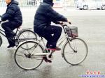 營(yíng)口20日上午飄起鵝毛大雪