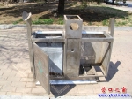 街邊垃圾箱殘破為何不更換？