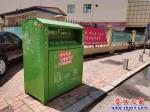 東升路：“綠箱子”門修好了！