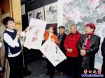 大石橋舉辦美意延年國(guó)畫(huà)精品展